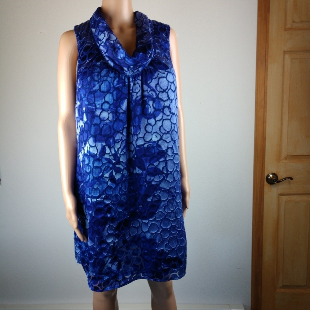 Lane Bryant Pocket Cowl Party Dress sz 16 EUC